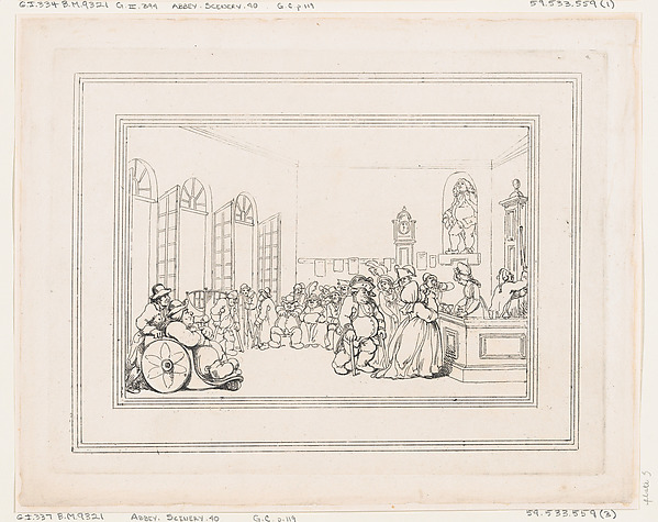 Comforts of Bath, Plate 3