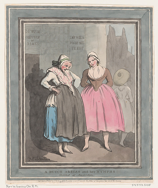 A Dutch Abbess and her Nymphs