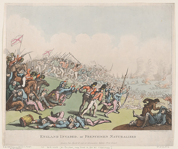 England Invaded, or Frenchmen Naturalized