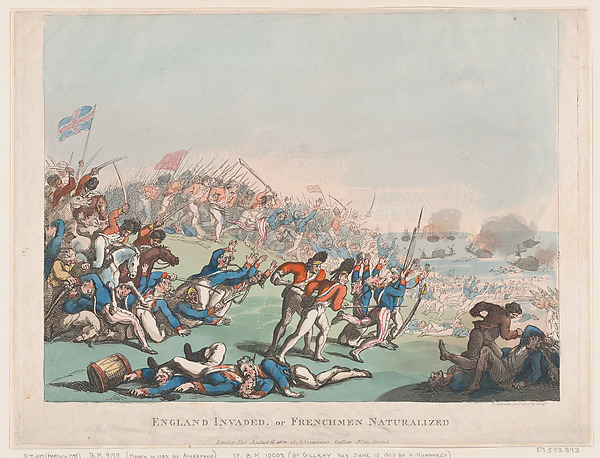 England Invaded, or Frenchmen Naturalized
