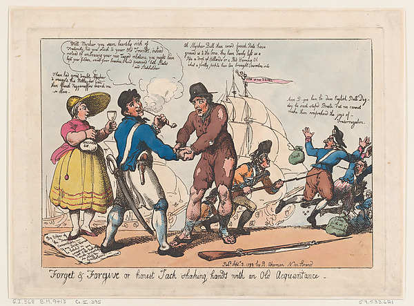 Forget & Forgive, or Honest Jack Shaking Hands with and Old Acquaintance