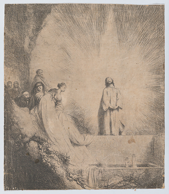 The Resurrection of Lazarus by Jan Lievens