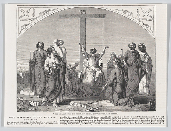 The Mission of the Apostles, from "Illustrated London News"