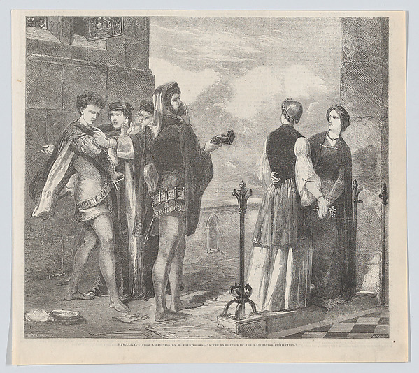 Rivalry, from "Illustrated Times"