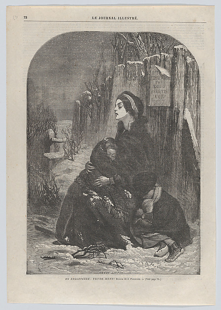 En Angleterre: Pauvre Jenny!, from "Le Journal Illustré," no. 55