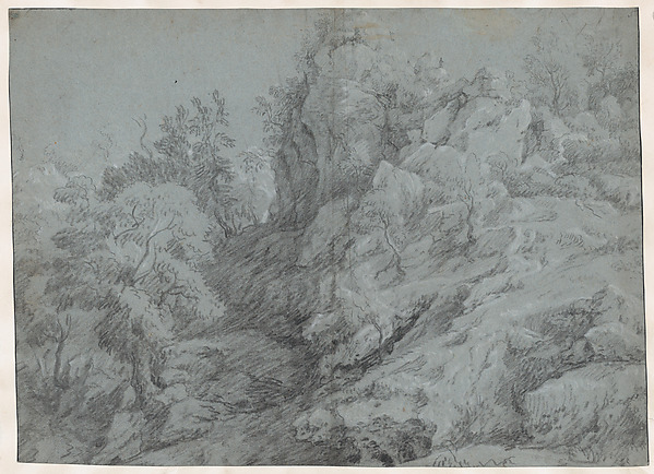 A Wooded and Rocky Landscape