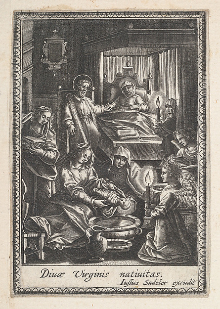 The Birth of the Virgin by Anonymous