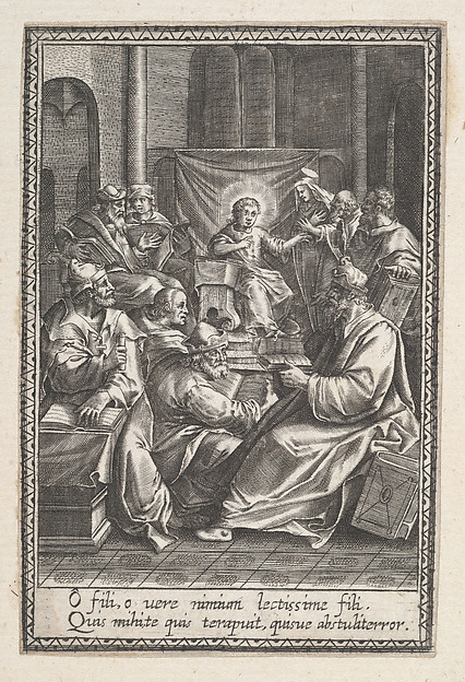 Christ Among the Doctors by Anonymous