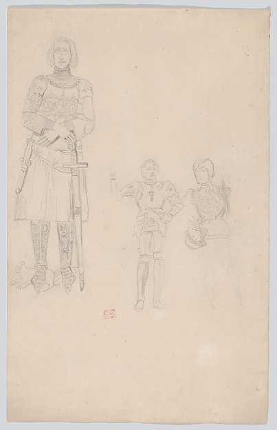 Studies of Armored Figures