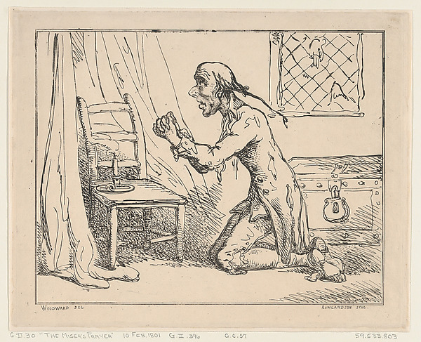 The Miser's Prayer