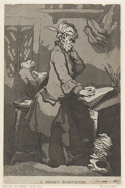 A Money Scrivener