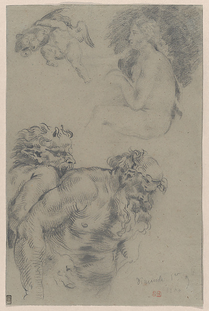 Drunken Silenus, after Rubens