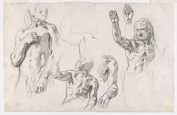 Study for "Dante and the Spirits of Great Men"