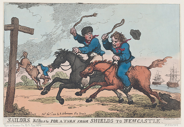 Sailors Riding For A Turn From Shields to Newcastle