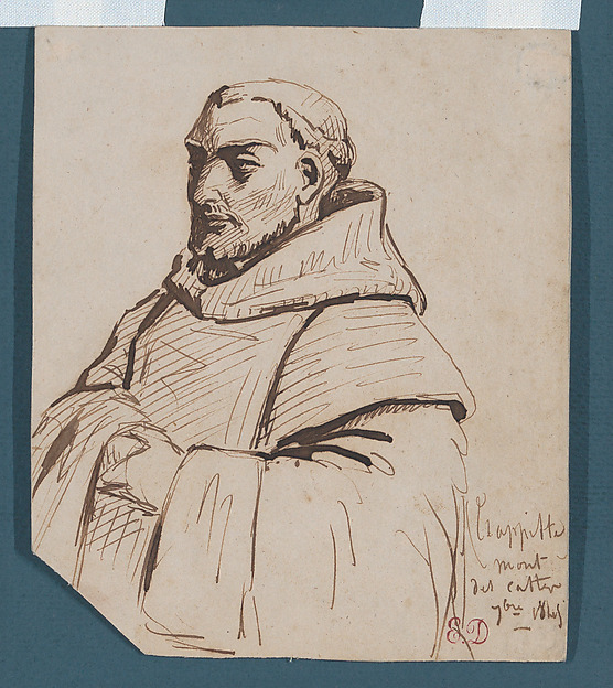 Portrait of a Trappist Monk