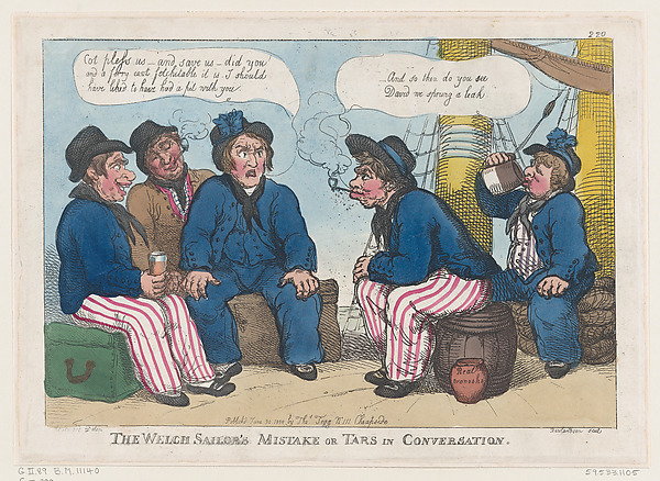 The Welsh Sailor's Mistake, or Tars in Conversation