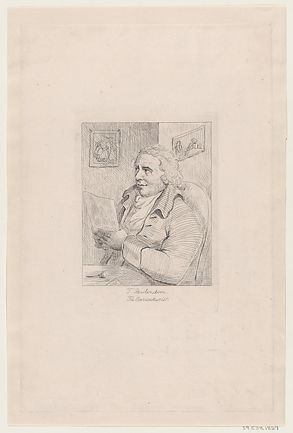 T. Rowlandson. The Caricaturist