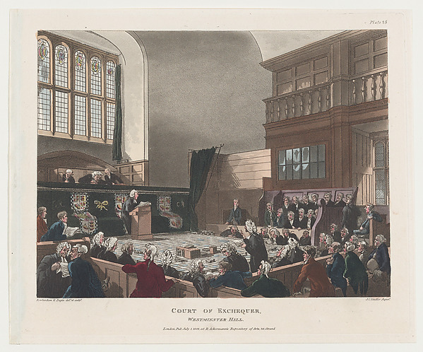 Court of Exchequer, Westminster Hall