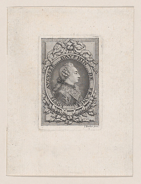 Portrait of Louis Auguste, Heir Apparent of France