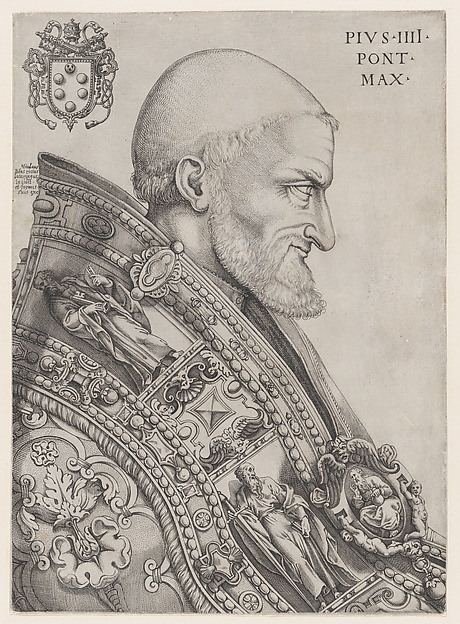 Portrait of Pope Pius IV