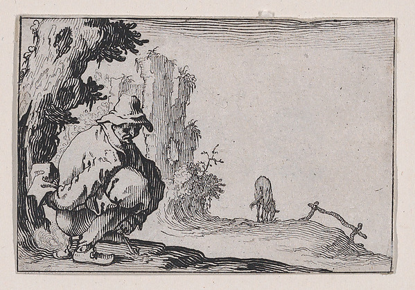 Le Paysan Accroupi (The Squatting Peasant), from Les Caprices Series A, The Florence Set