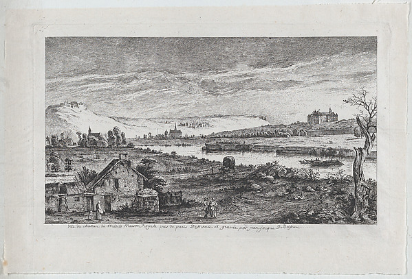 View of the Madrid Castle, near Paris