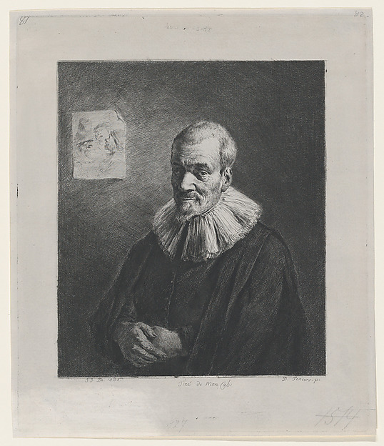 Portrait, after David Teniers the Younger