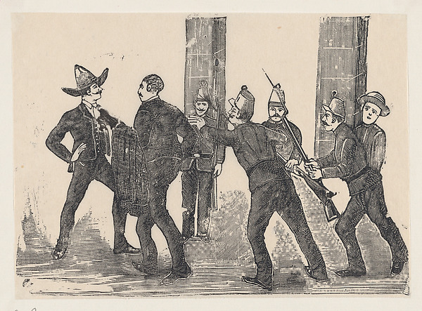 Execution of Jesus Bruno Martinez by José Guadalupe Posada