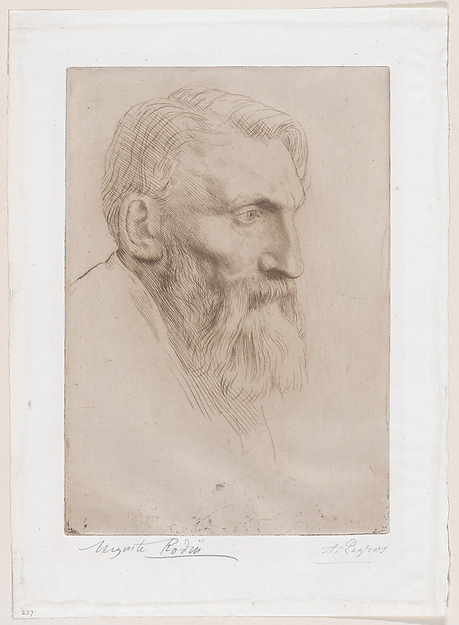 Portrait of  Auguste Rodin