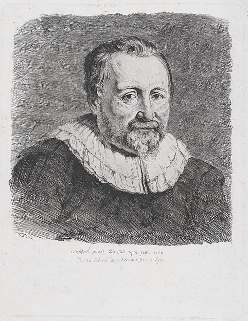 Portrait, after Van Dyck