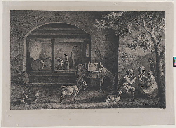 Interior of a Farm at Saint-Jean-de-Touslas