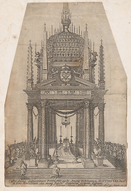 Catafalque for Rudolf II of Austria