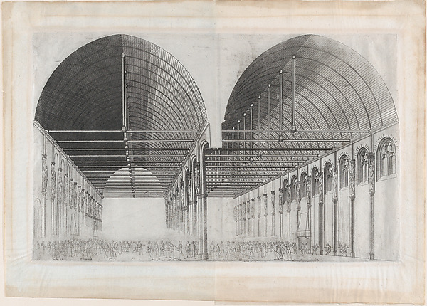 Grande Salle du Palais de Justice (The Great Hall in the Palace of Justice, Paris)