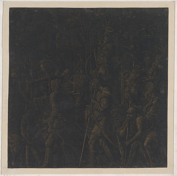 Sheet 8 from The Triumphs of Caesar, after Mantegna