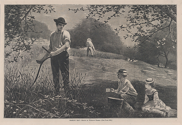 Making Hay (from "Harper's Weekly," Vol XVI)