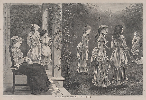 What Shall We Do Next? (from "Harper's Bazar," Vol. II)