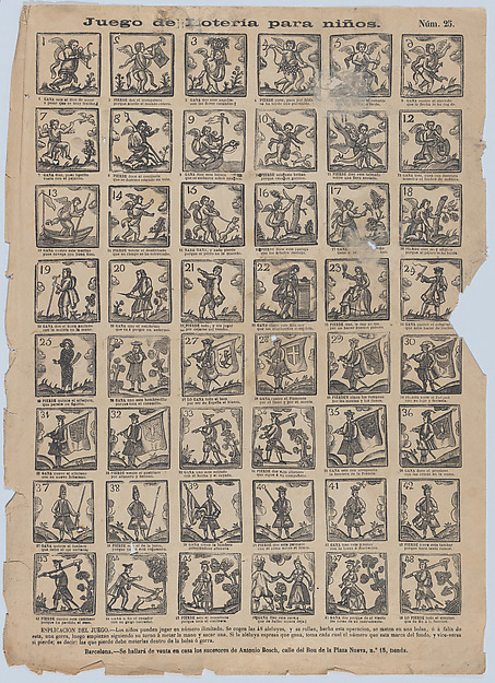 Lottery game for children