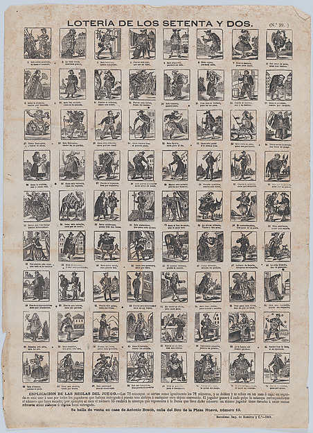 Game, the lottery of 72