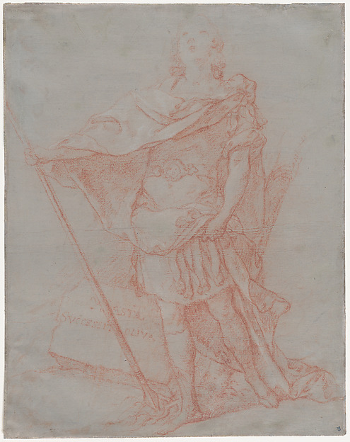 Louis XV as a Roman Emperor