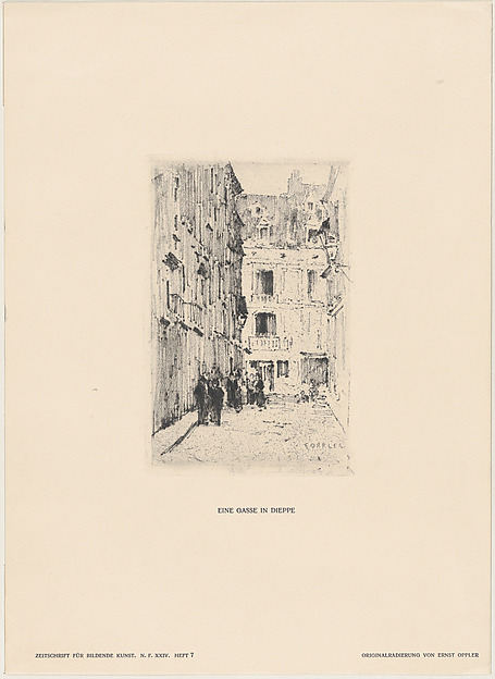 A Street in Dieppe