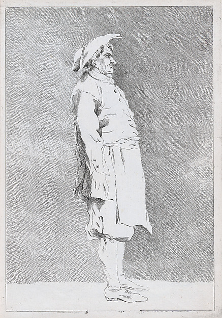 Nicola Zabaglia, pl. XVII from "Recueil de caricatures"