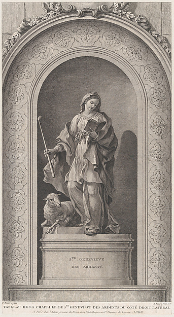 The Chapel of the Enfants-Trouvés in Paris: Sainte Geneviève des Ardents by Etienne Fessard