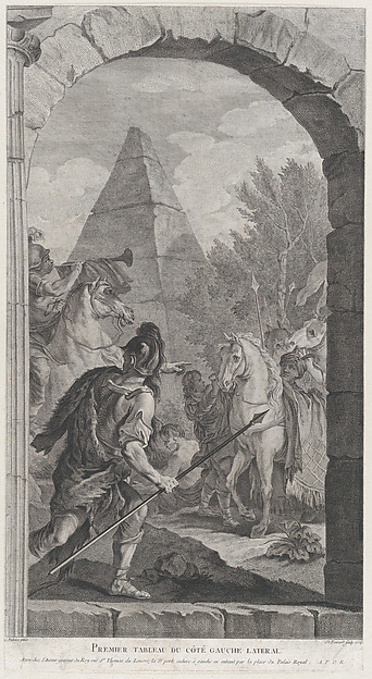 The Chapel of the Enfants-Trouvés in Paris: La Suite des rois mages: gardes et trompettes