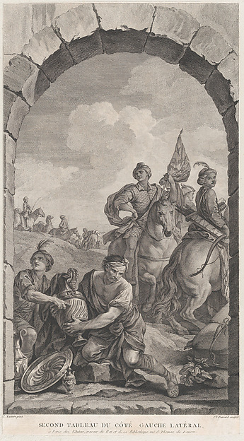 The Chapel of the Enfants-Trouvés in Paris: La Suite des rois mages: cavaliers