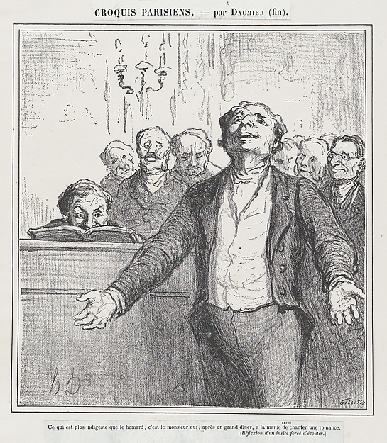Even more indigestible than a lobster dinner..., from 'Parisian sketches'