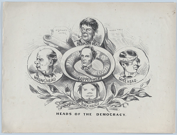 Heads of the Democracy by Currier & Ives, The Metropolitan Museum of Art