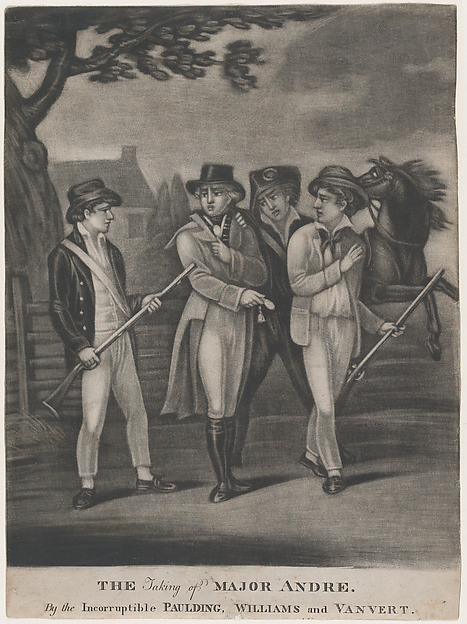 The Taking of Major André by the Incorruptible Paulding, Williams and Vanvert