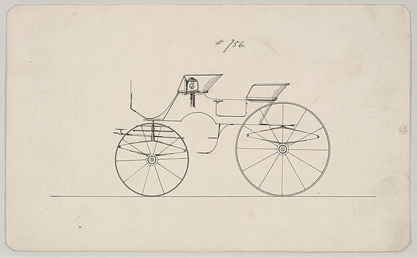 Design for 4 seat Phaeton, no top, no. 756