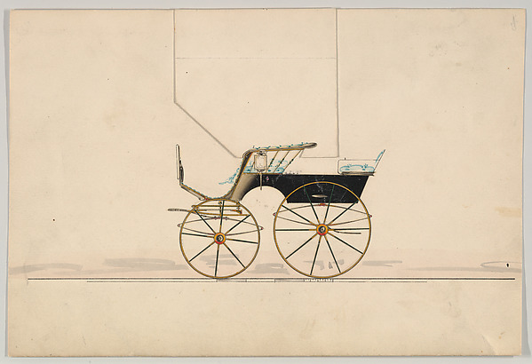 Design for 4 seat Phaeton, no top (unnumbered)