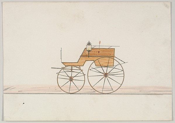 Design for 4 seat Phaeton, no top (unnumbered)